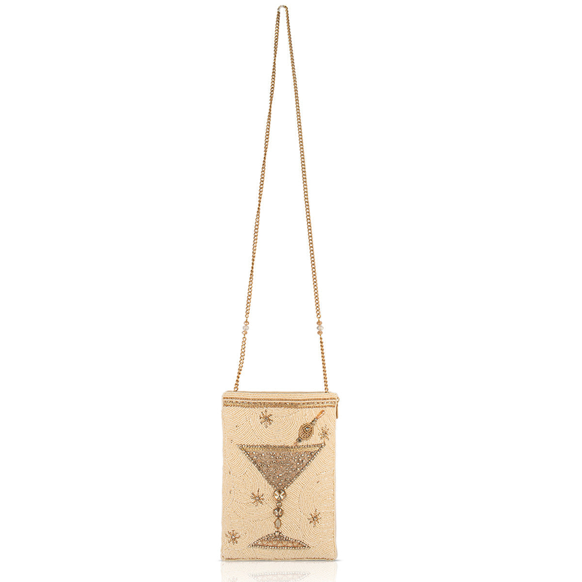 Mary Frances Handbags Mary Frances Crystal Martini Mini Crossbody
