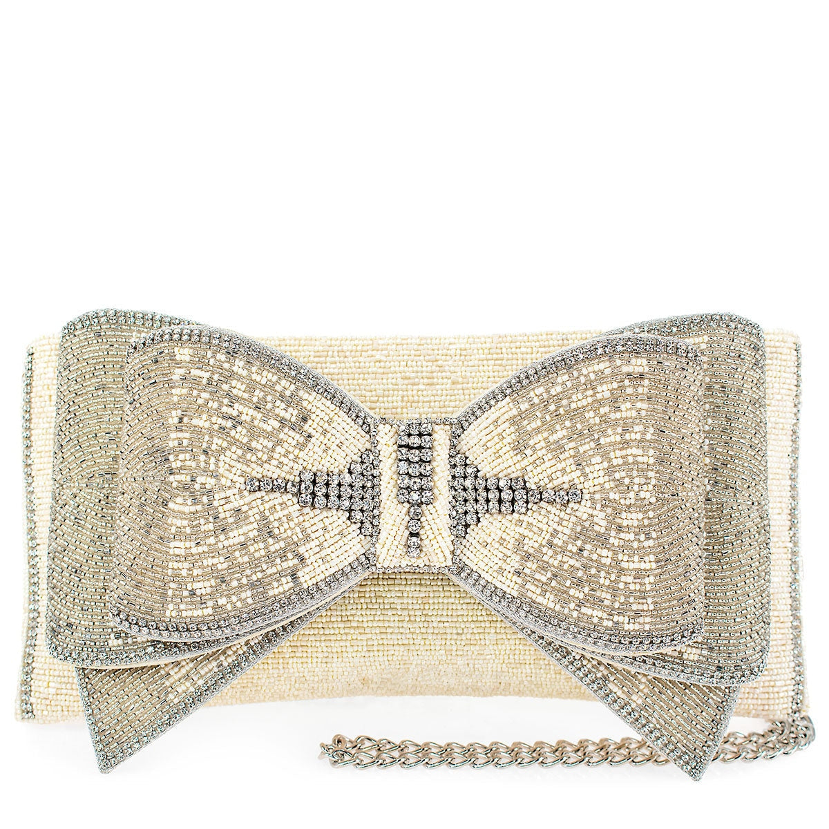 Mary Frances Handbags Mary Frances Fancy Bow Crossbody Clutch