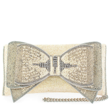 Mary Frances Handbags Mary Frances Fancy Bow Crossbody Clutch