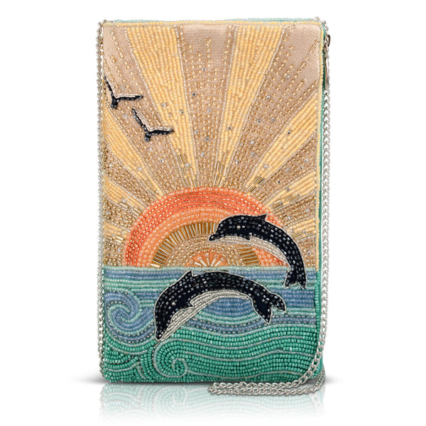 Mary Frances Handbags Mary Frances Flip For Joy Crossbody Phone Bag