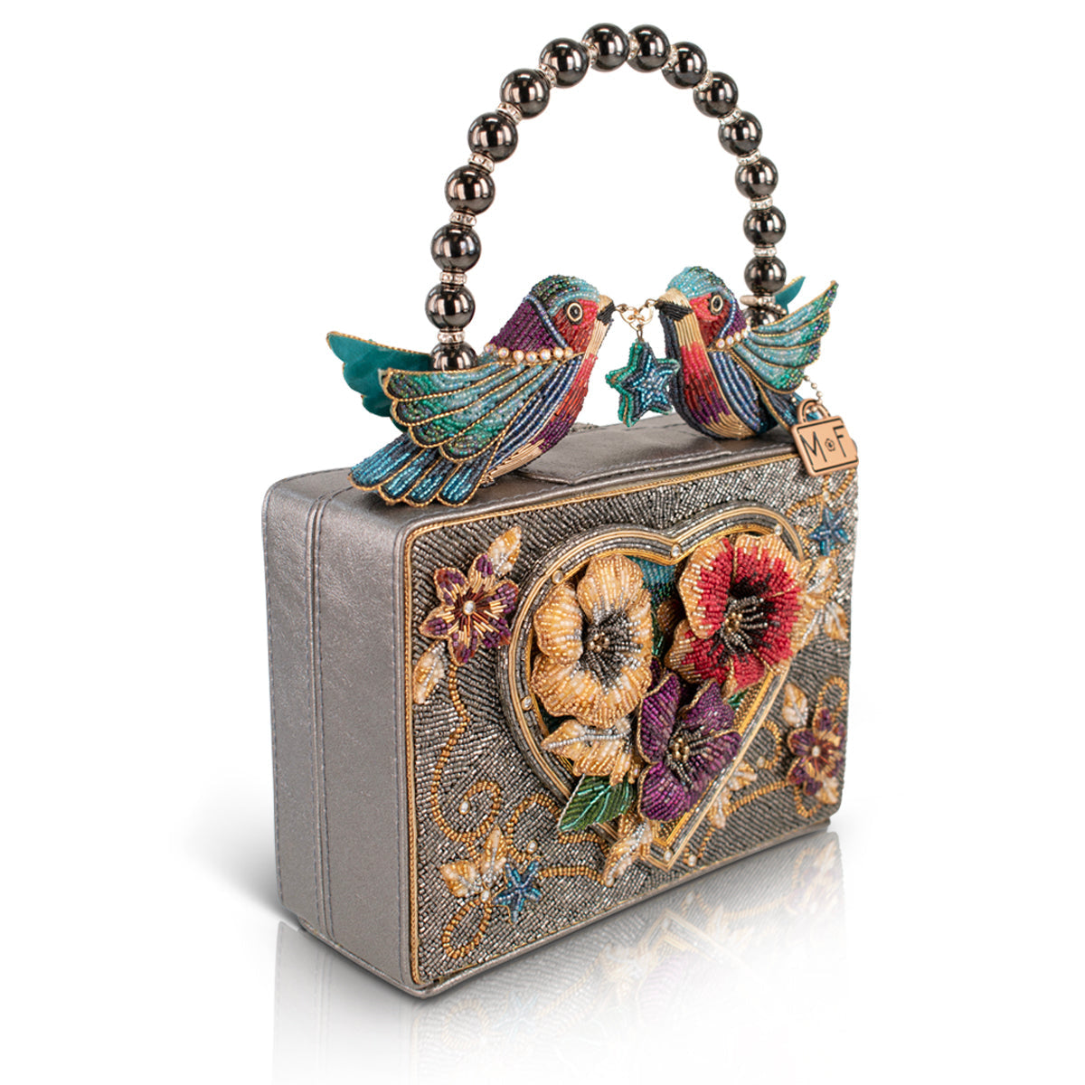 Mary Frances Handbags Mary Frances Fluttering Heart Top Handle