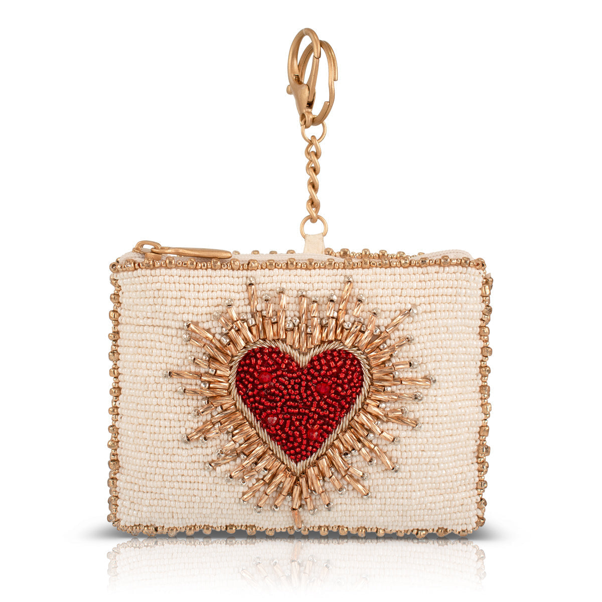 Mary Frances Handbags Mary Frances Heart Burst Coin Purse