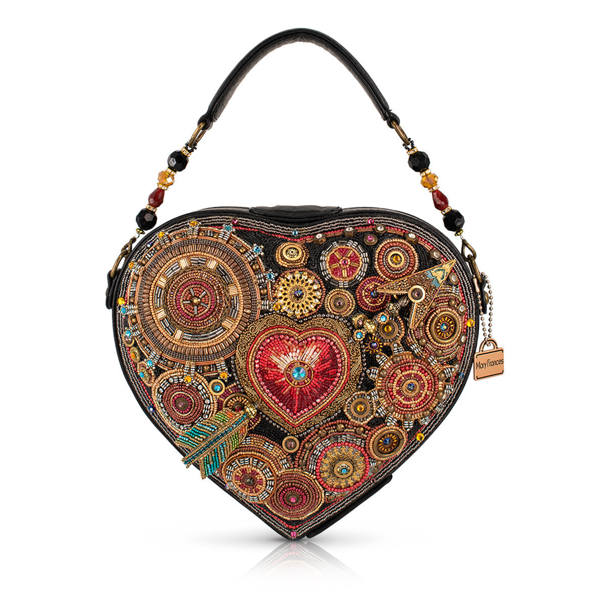 Mary Frances Handbags Mary Frances Heartworks Top Handle Handbag