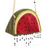 Mary Frances Handbags Mary Frances Hello Watermelon Crossbody Handbag