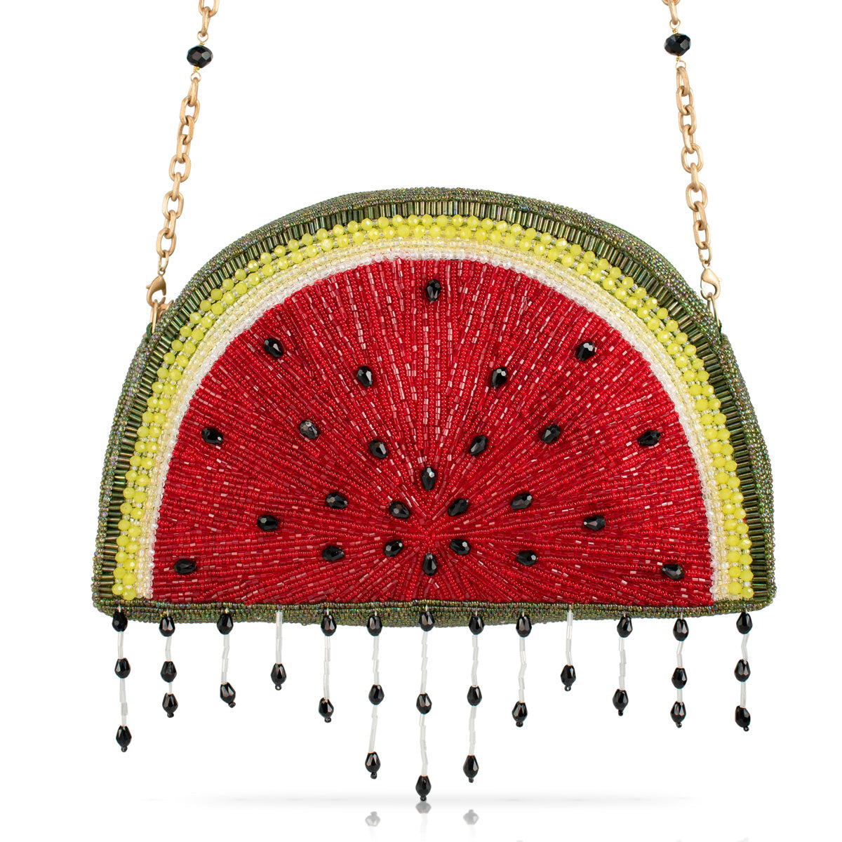 Mary Frances Handbags Mary Frances Hello Watermelon Crossbody Handbag