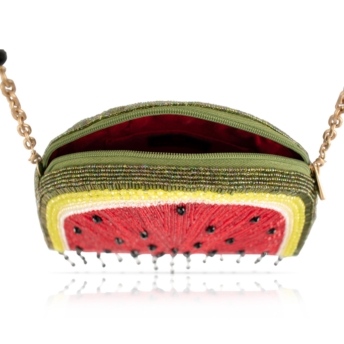 Mary Frances Handbags Mary Frances Hello Watermelon Crossbody Handbag