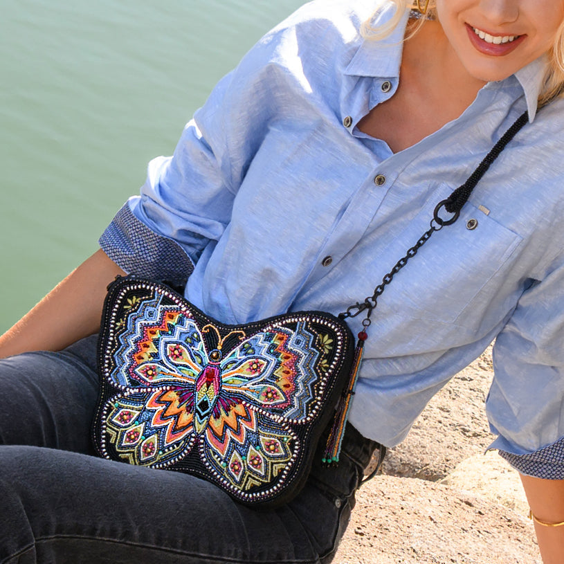 Mary Frances Handbags Mary Frances Indie Butterfly Crossbody Handbag