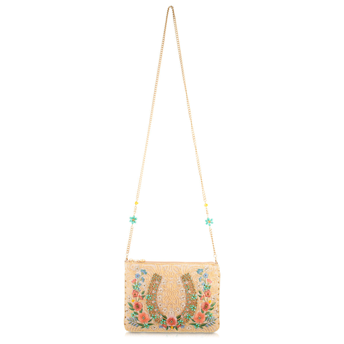 Mary Frances Handbags Mary Frances Iron Luck Mini Crossbody Handbag