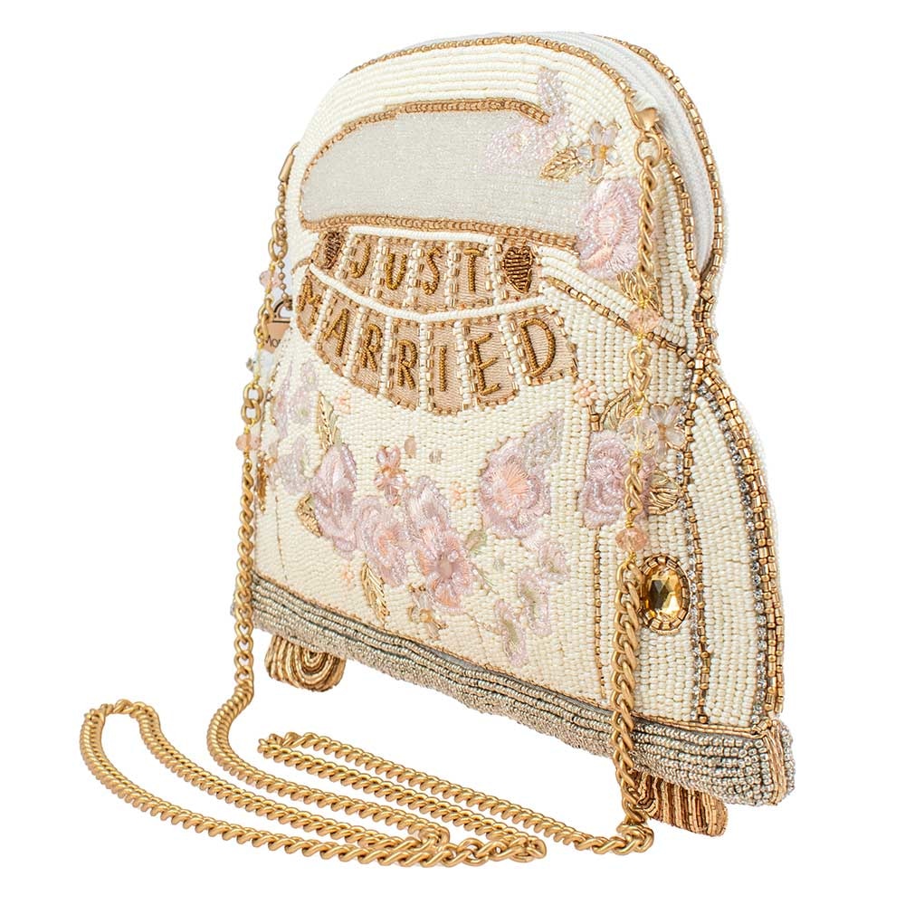 Mary Frances Handbags Mary Frances Just Married Crossbody