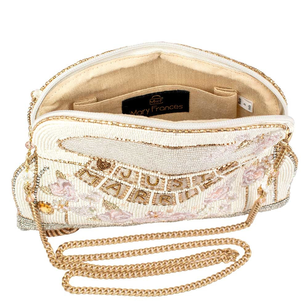 Mary Frances Handbags Mary Frances Just Married Crossbody