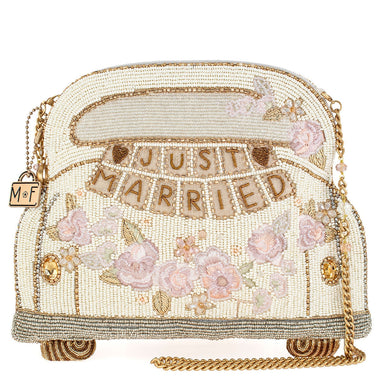 Mary Frances Handbags Mary Frances Just Married Crossbody