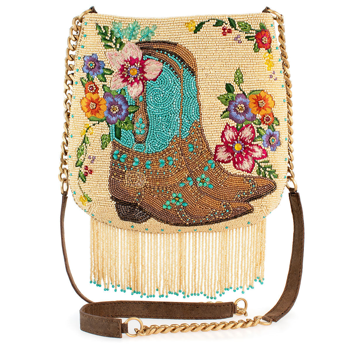 Mary Frances Handbags Mary Frances Line Dance Crossbody Handbag