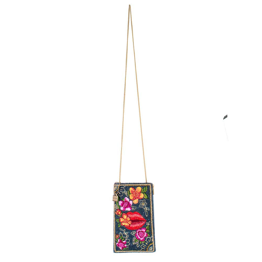 Mary Frances Handbags Mary Frances Lip Service Crossbody Phone Bag