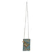 Mary Frances Handbags Mary Frances Mariposa Beaded Butterfly Crossbody Phone Bag, Blue