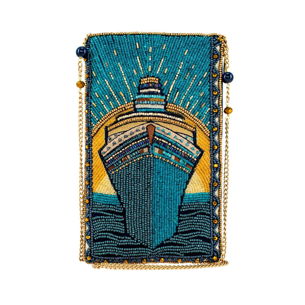 Mary Frances Handbags Mary Frances Midnight Cruise Crossbody Phone Bag