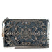 Mary Frances Handbags Mary Frances Night Light, Pewter Mini Crossbody Handbag