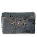 Mary Frances Handbags Mary Frances Night Light, Pewter Mini Crossbody Handbag