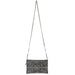 Mary Frances Handbags Mary Frances Night Light, Pewter Mini Crossbody Handbag