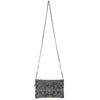 Mary Frances Handbags Mary Frances Night Light, Pewter Mini Crossbody Handbag