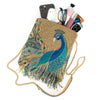 Mary Frances Handbags Mary Frances Peacock Feathers Crossbody Handbag