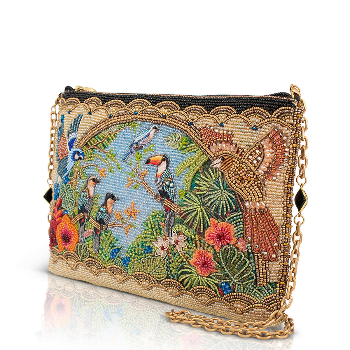 Mary Frances Handbags Mary Frances Rainforest Escape Crossbody Handbag