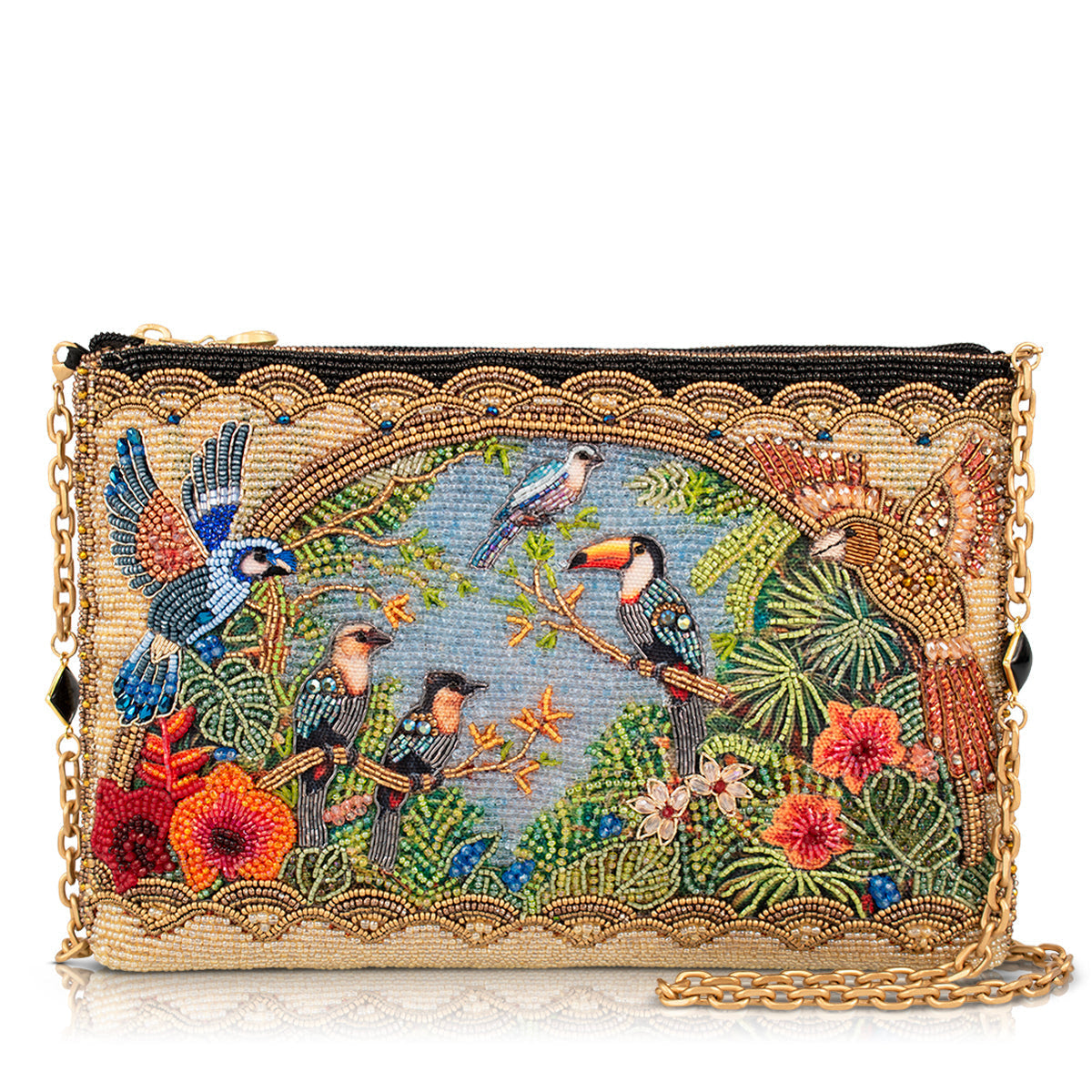 Mary Frances Handbags Mary Frances Rainforest Escape Crossbody Handbag