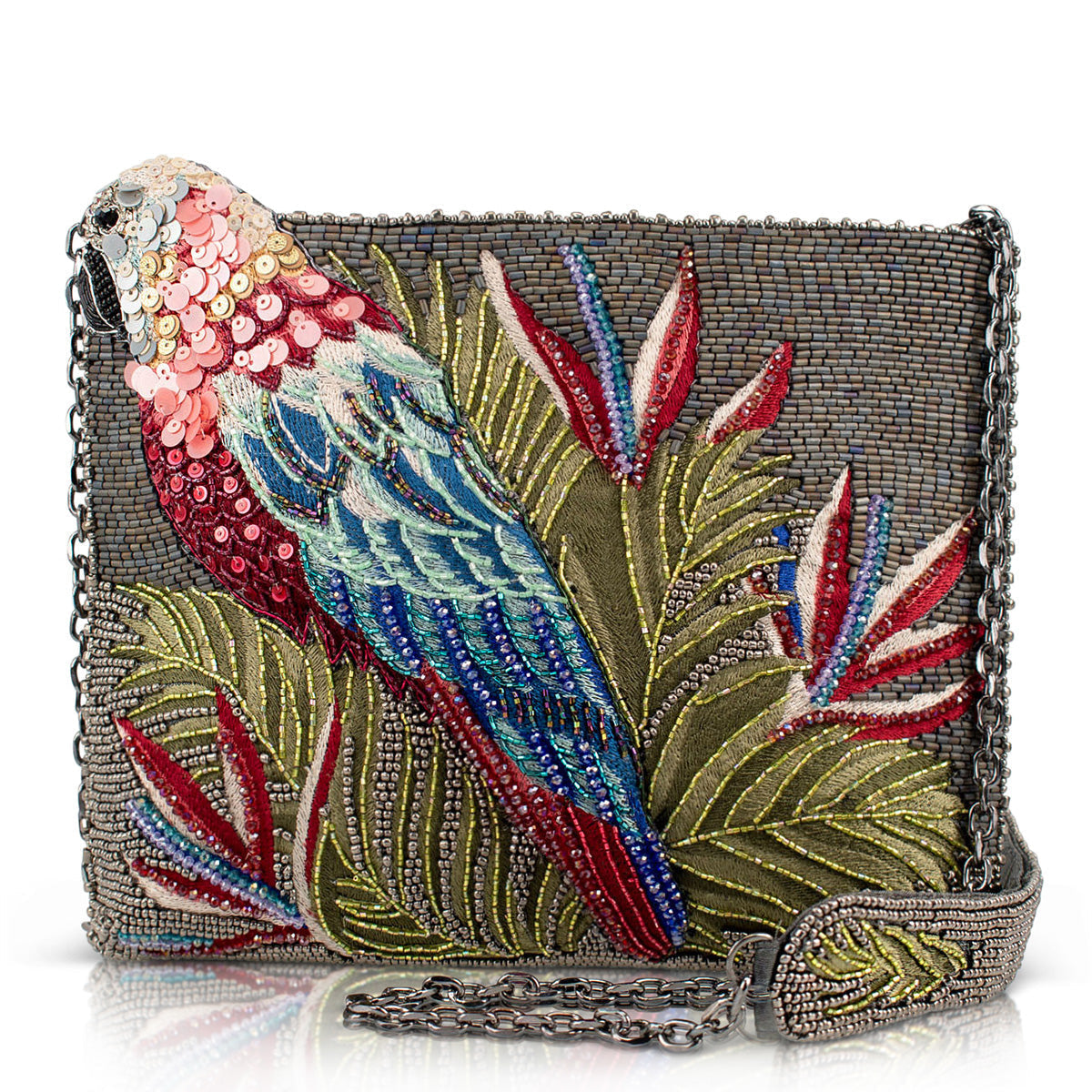 Mary Frances Handbags Mary Frances Rainforest Parrot Crossbody Handbag