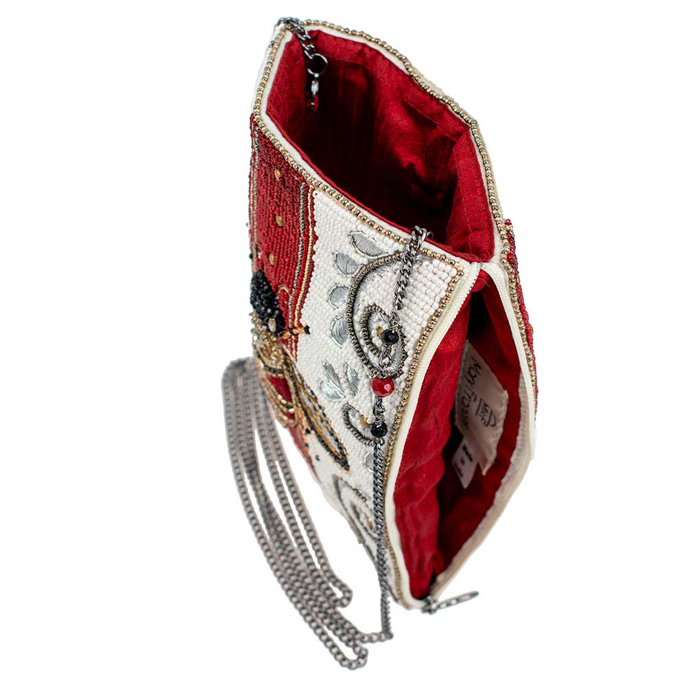 Mary Frances Handbags Mary Frances Royal Bee Mini Beaded Crossbody Handbag, Multi
