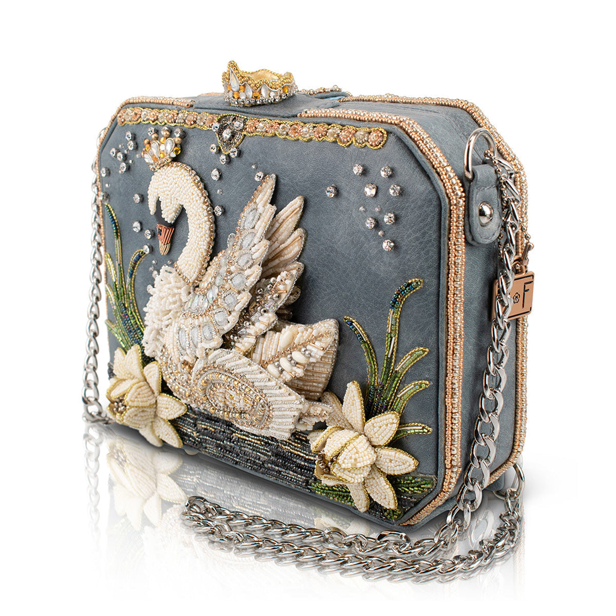 Mary Frances Handbags Mary Frances Swan Princess Shoulder Handbag