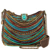 Mary Frances Handbags Mary Frances Sway with Me Beaded Shoulder Handbag, Multi