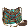 Mary Frances Handbags Mary Frances Sway with Me Beaded Shoulder Handbag, Multi