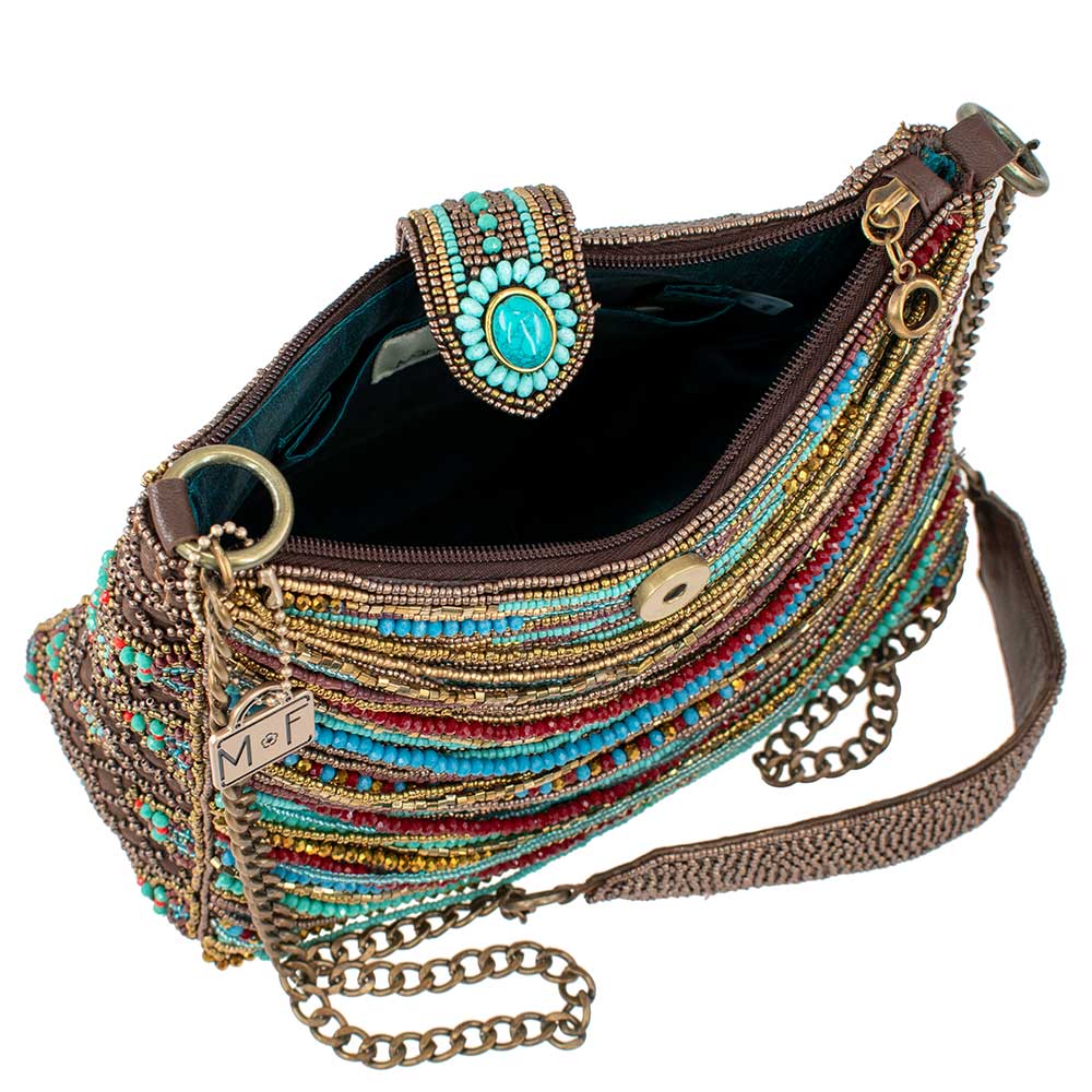 Mary Frances Handbags Mary Frances Sway with Me Beaded Shoulder Handbag, Multi