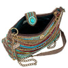 Mary Frances Handbags Mary Frances Sway with Me Beaded Shoulder Handbag, Multi