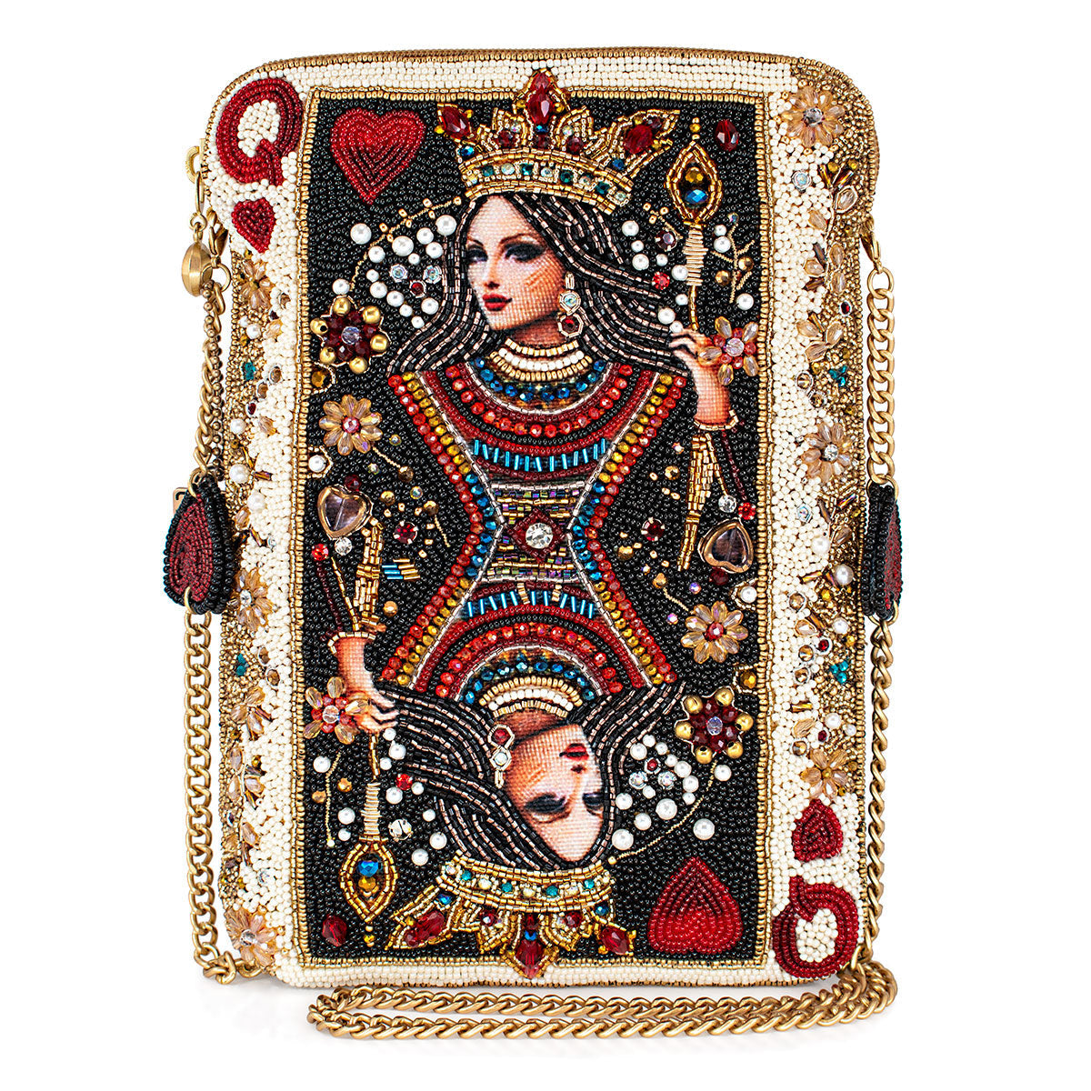 Mary Frances Handbags Mary Frances The Queen Mini Crossbody Handbag