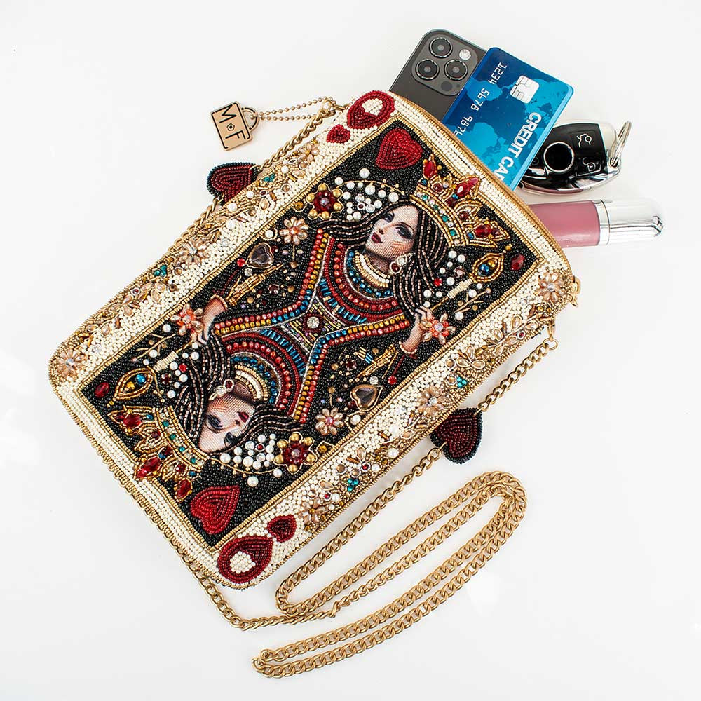 Mary Frances Handbags Mary Frances The Queen Mini Crossbody Handbag