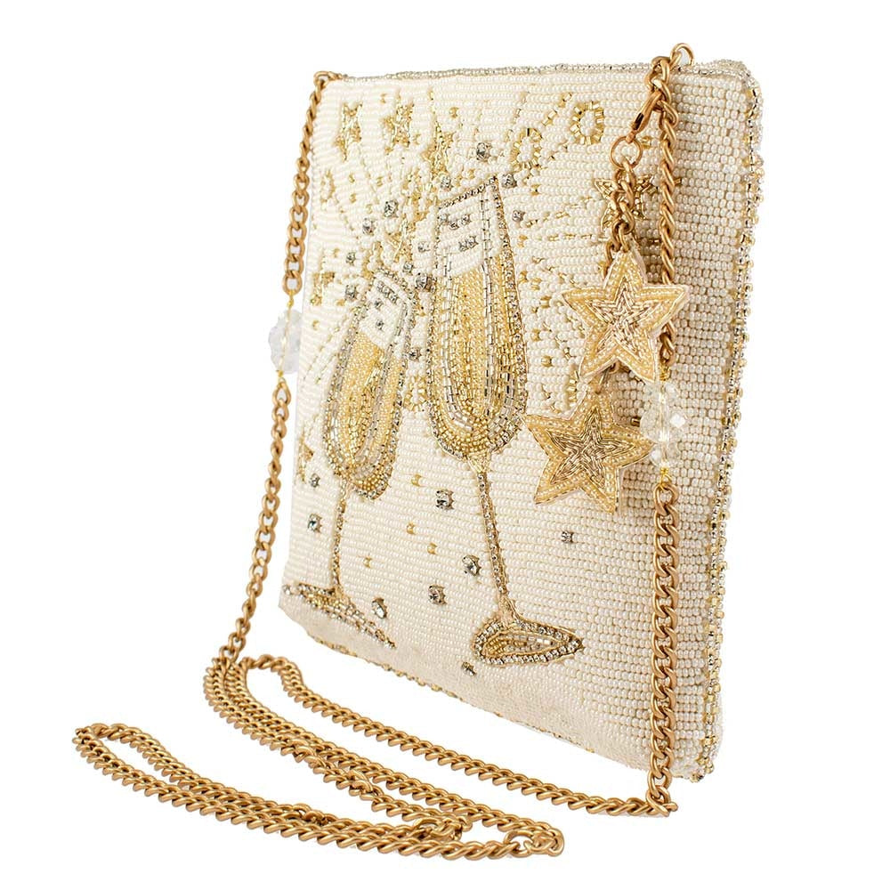 Mary Frances Handbags Mary Frances Toast of the Town Crossbody Clutch