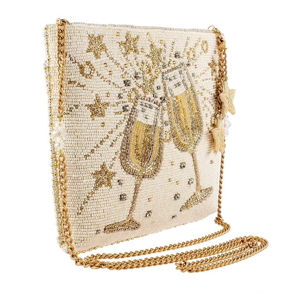 Mary Frances Handbags Mary Frances Toast of the Town Crossbody Clutch