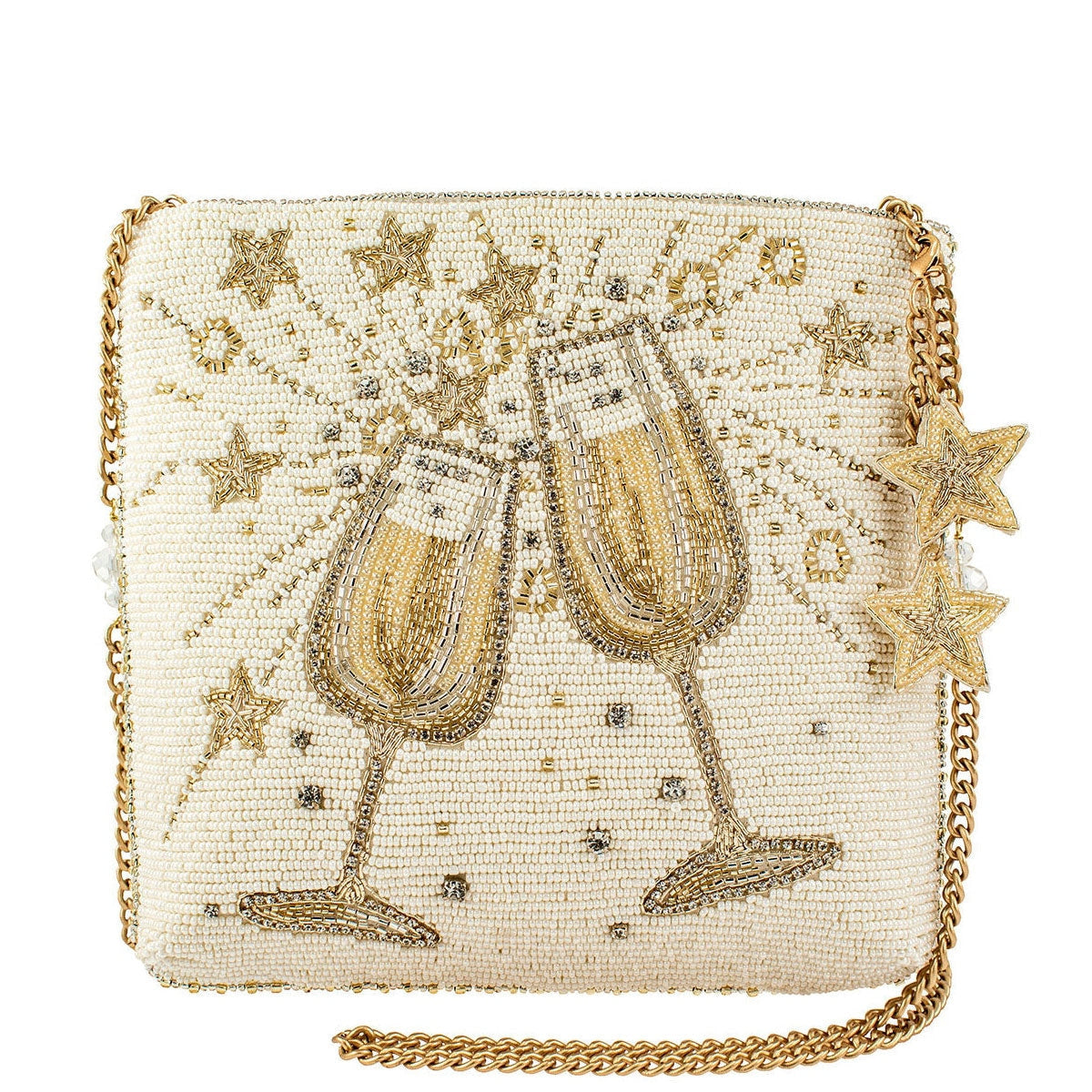 Mary Frances Handbags Mary Frances Toast of the Town Crossbody Clutch