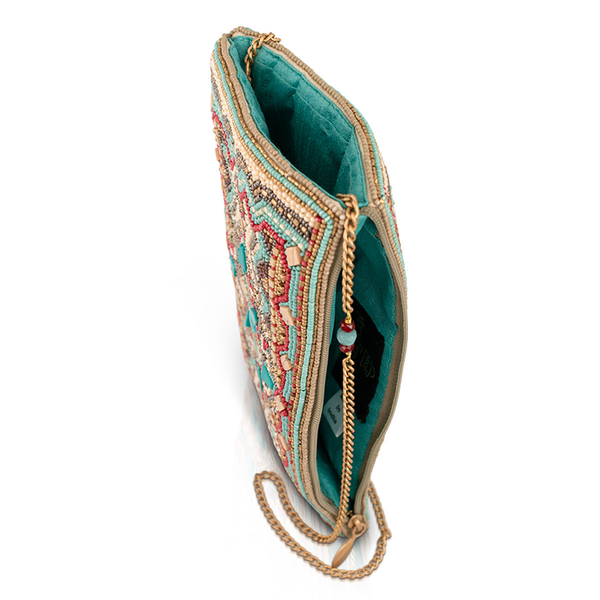 Mary Frances Handbags Mary Frances Turquoise Trail Crossbody Phone Bag