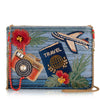 Mary Frances Handbags Mary Frances Where to Next? Crossbody Handbag
