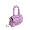 Melie Bianco Handbags Avery Lilac Knit
