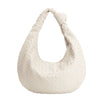 Melie Bianco Handbags Blossom Extra Large Off White Recycled Vegan