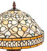 Meyda Lighting Lighting 10" High Jeweled Quatrefoil Accent Lamp