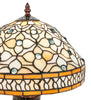 Meyda Lighting Lighting 10" High Jeweled Quatrefoil Accent Lamp