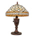 Meyda Lighting Lighting 10" High Jeweled Quatrefoil Accent Lamp