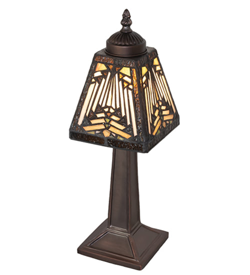 Meyda Lighting Lighting 10" High Nuevo Mission Mini Lamp