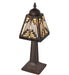 Meyda Lighting Lighting 10" High Nuevo Mission Mini Lamp