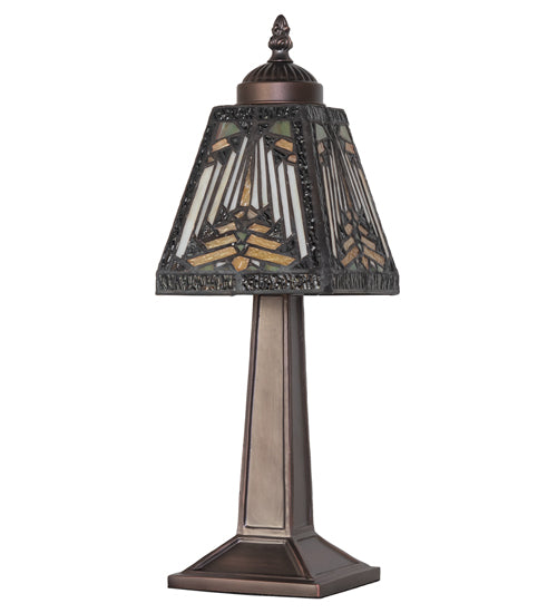 Meyda Lighting Lighting 10" High Nuevo Mission Mini Lamp