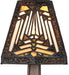 Meyda Lighting Lighting 10" High Nuevo Mission Mini Lamp