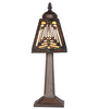 Meyda Lighting Lighting 10" High Nuevo Mission Mini Lamp